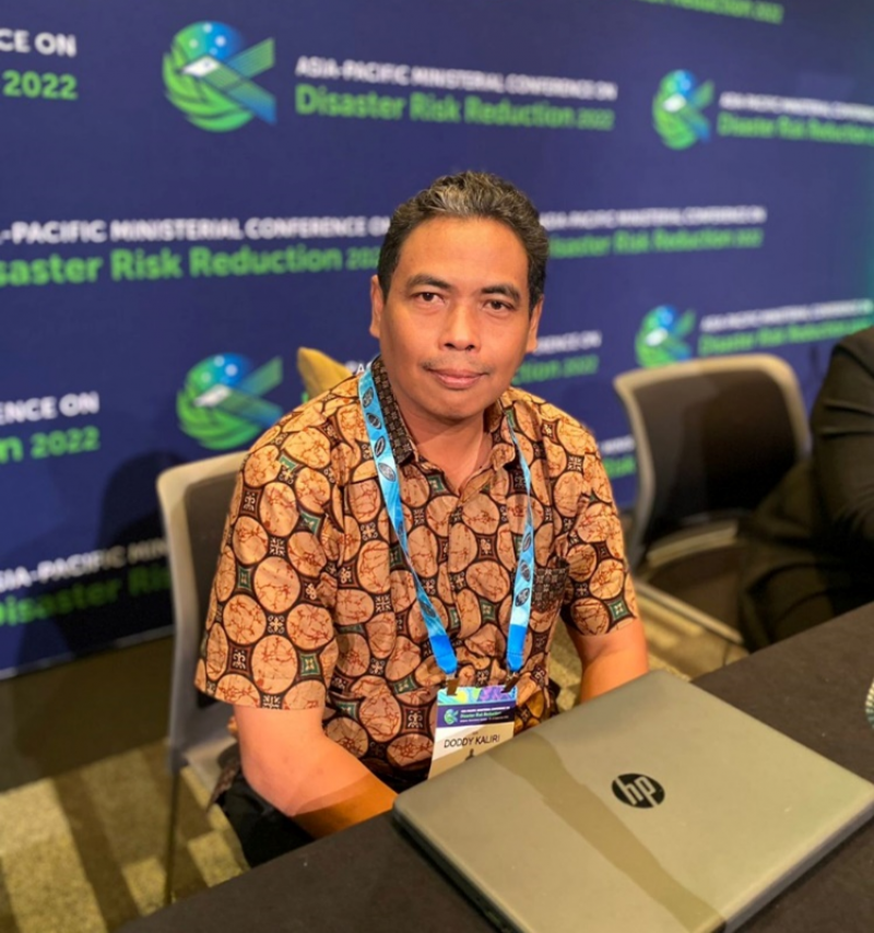 Doddy Kurniawan Kaliri, The Local Champion from Indonesia in APMCDRR 2022