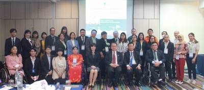 YEU sebagai Perwakilan Nasional untuk Pelatihan Pengurangan Risiko Bencana Inklusif-Disabilitas di Thailand